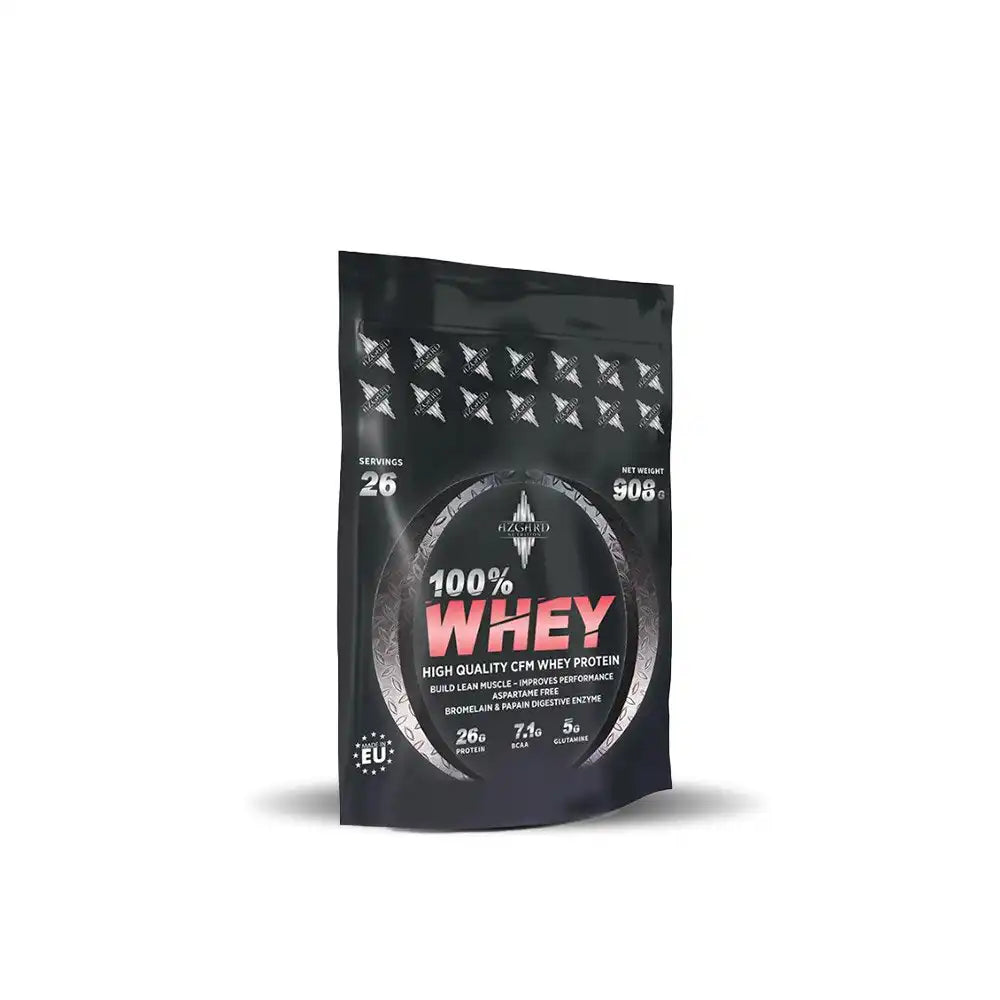 Azgard Nutrition 100% Whey High Quality CFM Whey Protein-26Serv.-905G. Exp / 11/2028