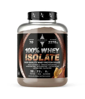 Azgard Nutrition 100% Whey Isolate High Quality Whey Protein Isolate-70Serv.-2270G.-Chocolate Peanut Butter