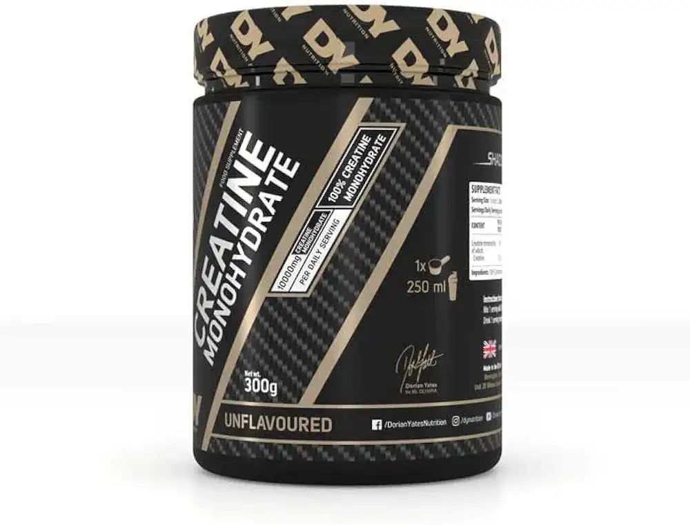 DY Nutrition Creatine Monohydrate 300g – 60Serv Exp 08/2028