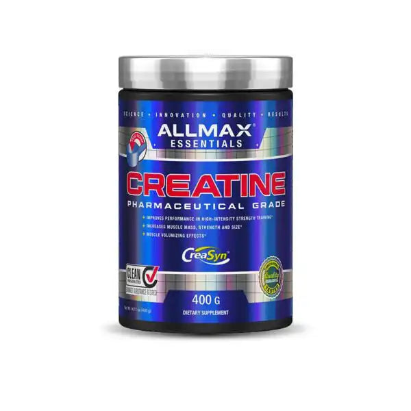 AllMax Nutrition Creatine Monohydrate-400g- 80Serv.Unflavored Exp 11/2026