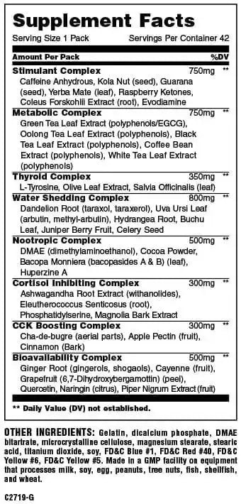 Universal Nutrition Animal Cuts