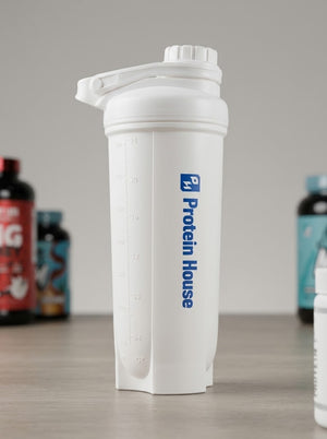 Protein House Shaker Bottle – 700ml / 24oz (With Mixer Ball)