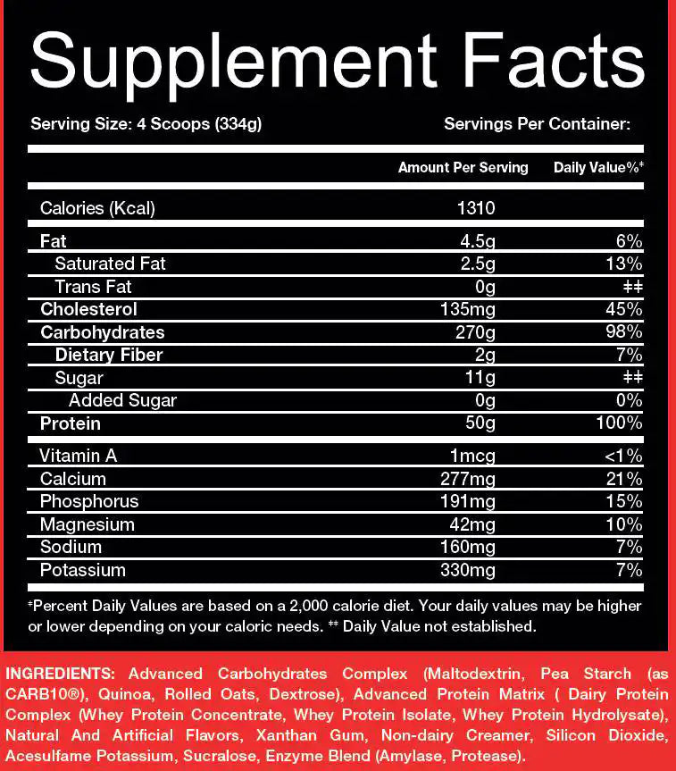 Big Ramy Labs Red Rex Big Mass-16serv.-5443G.-