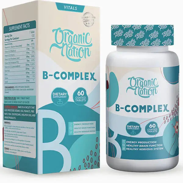 Organic Nation B-Complex -60Serv.-60Tabs