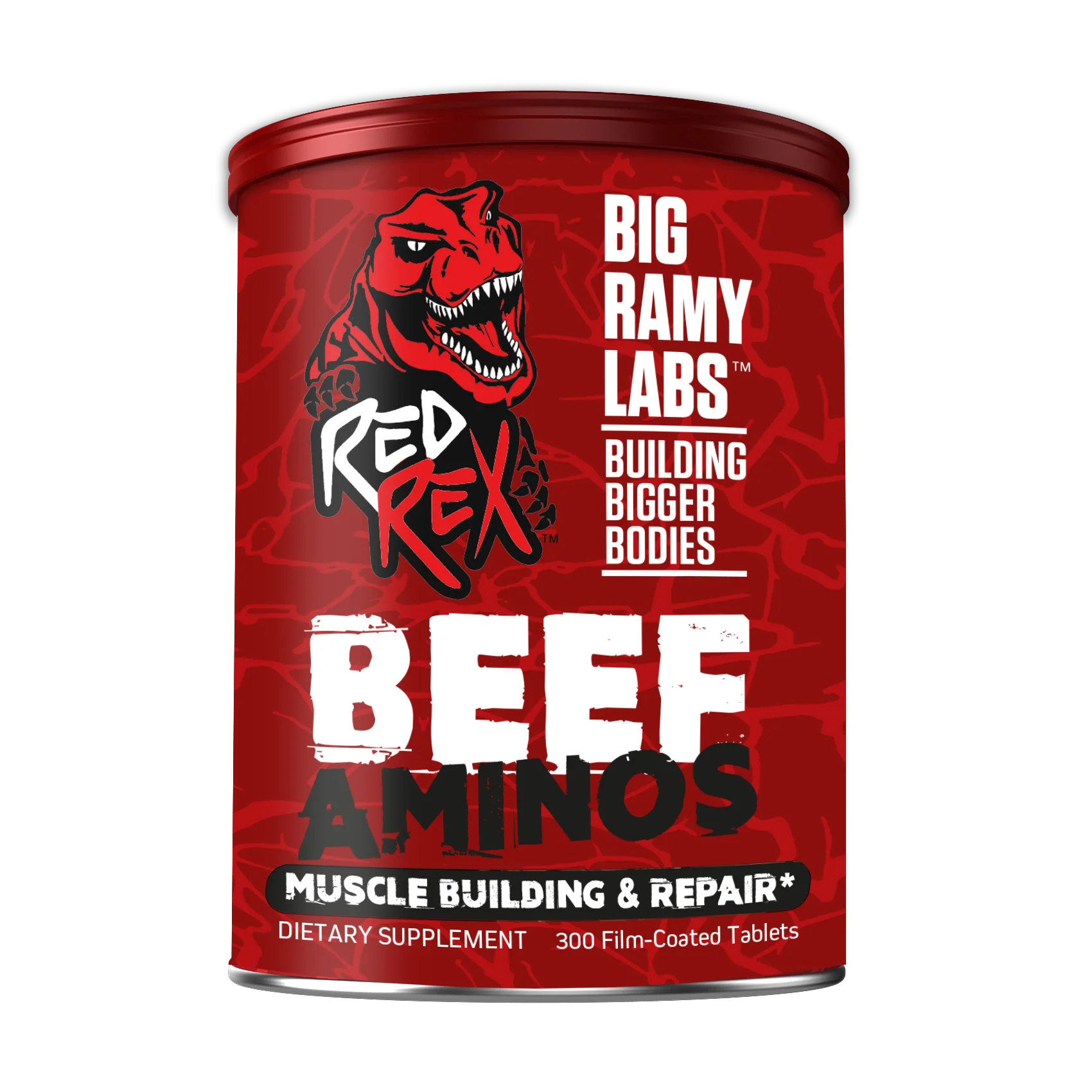 Big Ramy Labs Red Rex Beef Aminos-100Serv.-300Coated Tablets