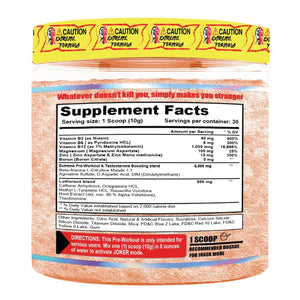Terror Labz JOKER Pre Workout 30.Serv .Mango . Exp 07/2028