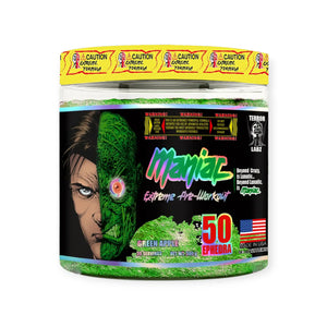 Terror Labz MANIAC.Pre Workout 30.serv . watermelon exp 12/2026