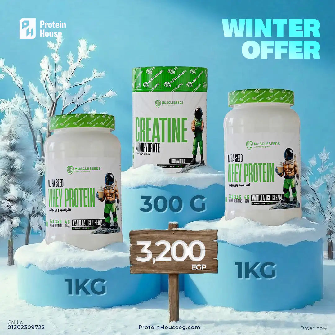 Muscleseed Ultra Seed Whey Protein-30Serv+Muscleseed Ultra Seed Whey Protein-30Serv-Creaseed 60Serv