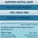 Organic Nation Melatonin 5mg-60Serv.-60Coated Tablets