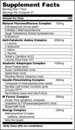 Animal M-Stak | Non-Hormonal Muscle Builder .21serv. Exp 01/2027