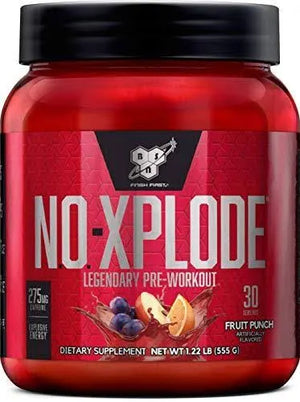 Bsn No-Xplode Legendary Pre-workout-30Serv.-5.5g . Fruity punch . Exp 02/2027