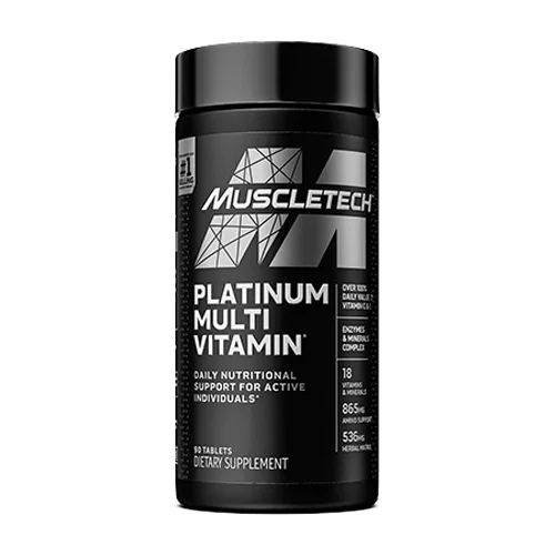 Muscletech platinum multivitamin-30Serv.-90Tabs. Exp 02/07/2028