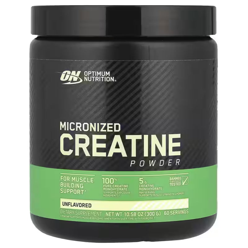 Optimum Nutrition Creatine-60Serv.-300G Exp 04/2027