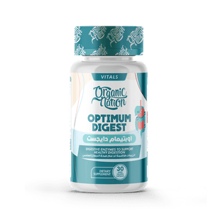 Organic Nation Vitals – Optimum Digest (Full Spectrum Digestive Enzymes) – 30 Capsules