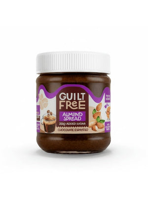 Guilt Free Chocolate Espresso Almond Spread – Zero Added Sugar