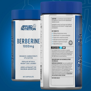Applied Nutrition Berberine 1000mg with AstraGin – 60 Veg Capsules (30 Servings)