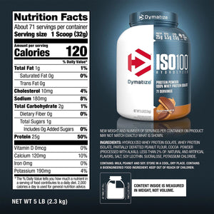 Dymatize ISO100-71Serv.-2.3KG- Exp 9/2026