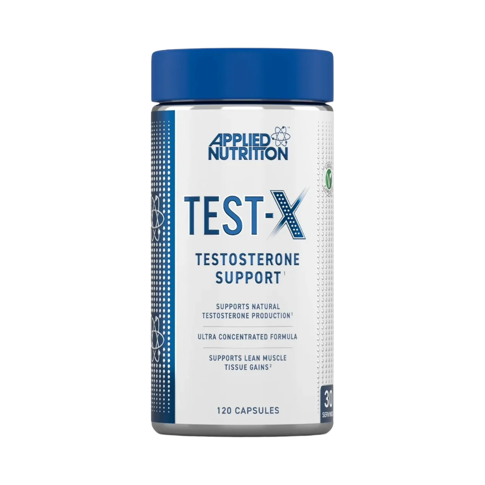 Product Title:
Applied Nutrition TEST-X Testosterone Support – 120 Capsules (30 Servings)