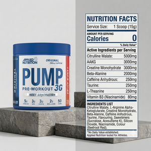 Applied Nutrition Pump 3G Zero Stim (Caffeine Free) - Fruit Burst