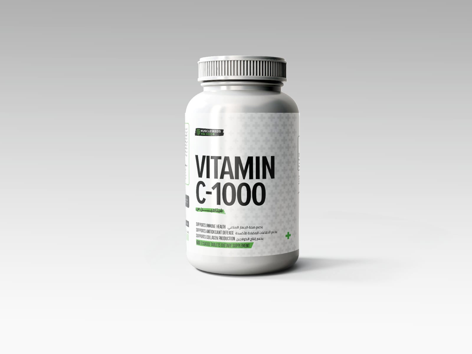 Vitamin C-1000 Muscleseed , 60Tablets