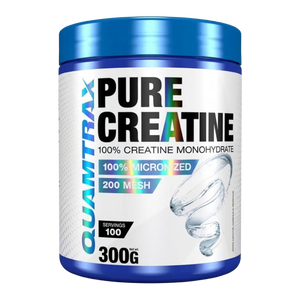 Quamtrax Pure Micronized 100 Serv Creatine Monohydrate Powder – 100% Ultra-Pure Strength & Muscle Recovery Formula