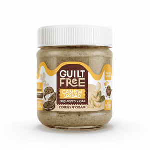 Guilt Free Cookies N' Cream Cashew Spread – Zero Added Sugar