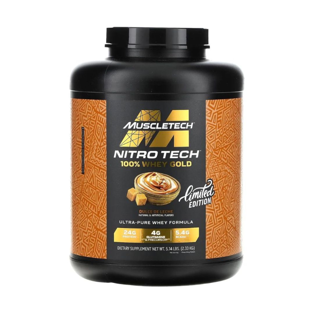 Muscletech Nitro-Tech, Whey Protein . 69 Serv 2.27 Kg. Exp 10/2027 limited edition Dulce de leche