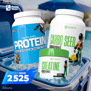 Vertex Whey Protein-30Serv- +Carbo seed 50 Serv +Big Bang Pre-Workout Sho