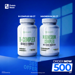 Muscleseed B-Complex Advanced Formula 60 Tablet +Muscleseed Magnesium Complex 60 Tablet