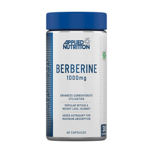 Applied Nutrition Berberine 1000mg with AstraGin – 60 Veg Capsules (30 Servings)
