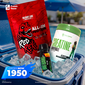 Redrex Iso Beef Protein (2 kg) – Pure Hydrolyzed Beef Isolate for Maximum Lean Muscle & Zero Lactose + Creaseed  Nutrition Creatine Monohydrate 300g – 60Serv Exp : 11/2028