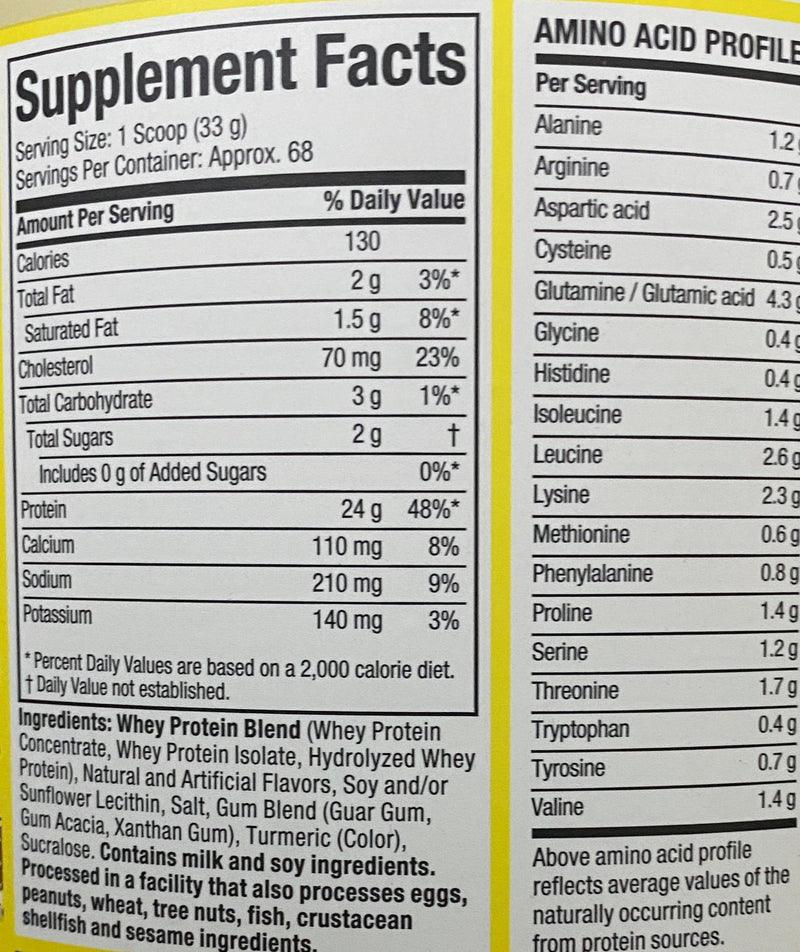 Muscletech Nitro-Tech, Whey Protein . 69 Serv 2.27 Kg. Exp 10/2027 banana spilt