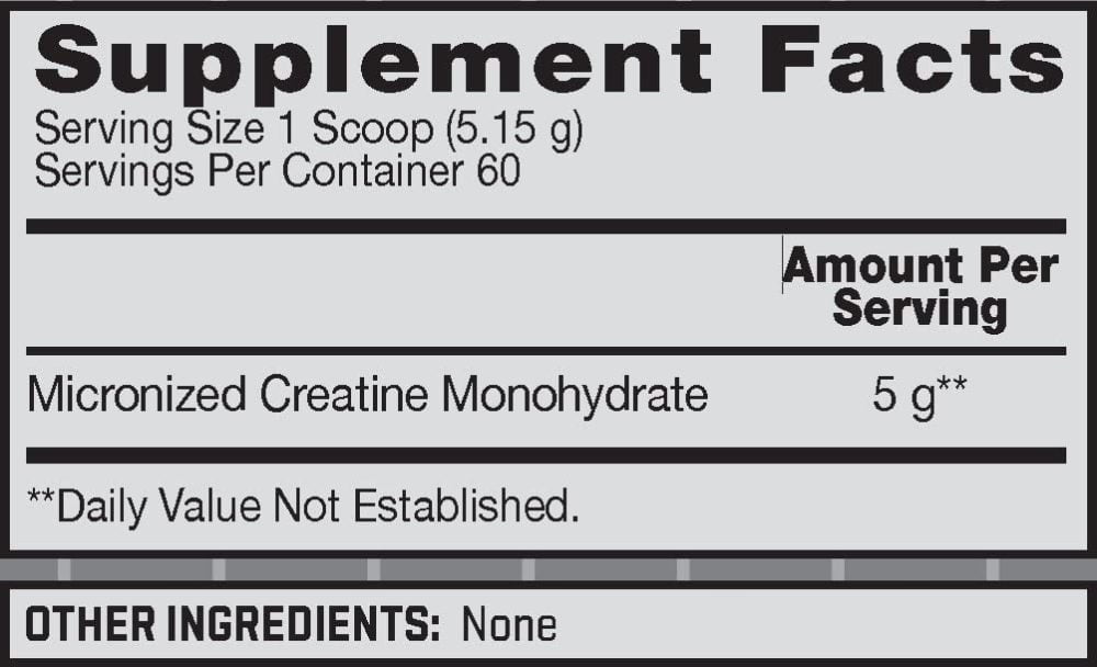 Bsn Creatine Micronized 100%-60Serv.-300G - Image 2