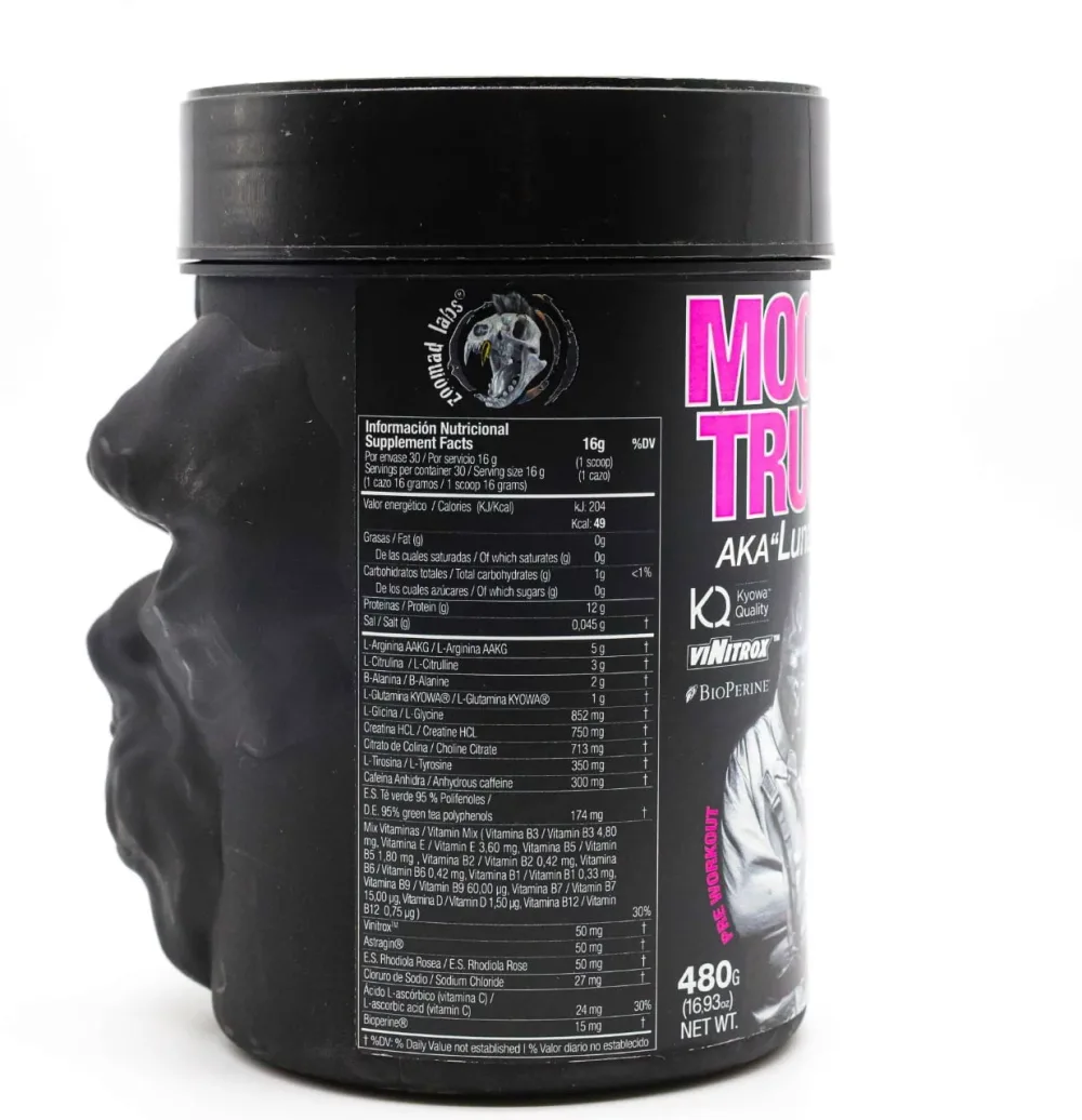 Zoomad Labs MOONSTRUCK-PRE-WORKOUT-510G-30Serv.coke candy - Image 3